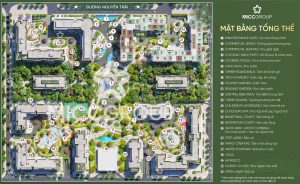 Mặt bằng tiện ích Masterise Homes Cao Xà Lá