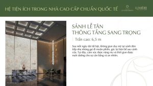 Tiện ích Masterise Home Cao Xà Lá