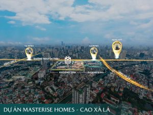 Vị trí Masterise Homes Cao Xà Lá